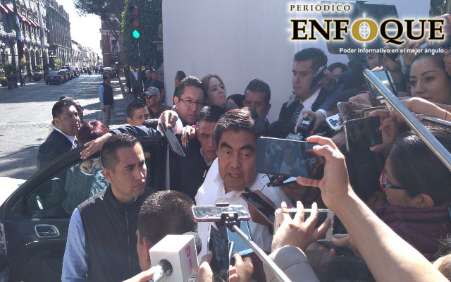 Foto: Daniel Jiménez Gobernador ve poco probable que 15 juntas auxiliares se conviertan en municipios