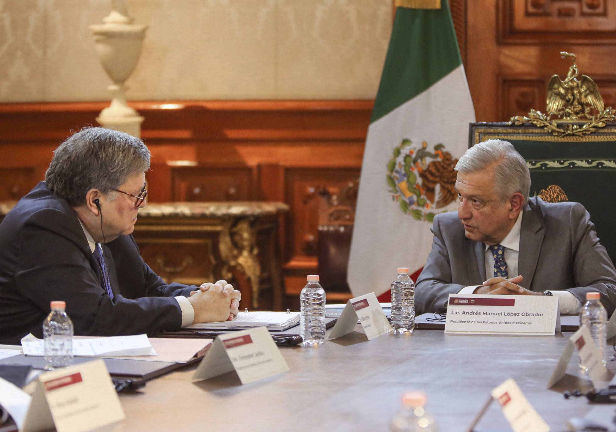 Foto: Cortesía López Obrador insiste al fiscal de EE UU sobre la soberanía de México