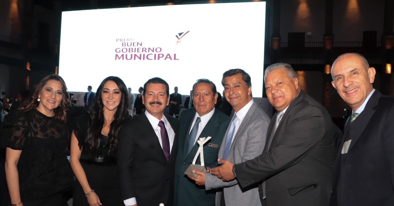Recibe San Pedro Cholula Premio Nacional al Buen Gobierno Municipal