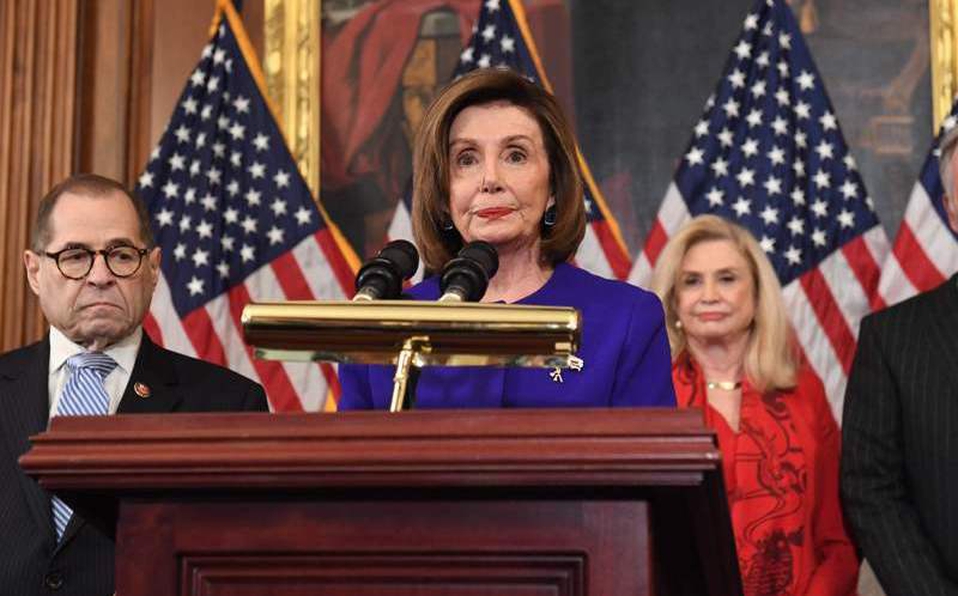 Foto: Cortesía Demócratas imputarán a Trump por abuso de poder y obstrucción al Congreso