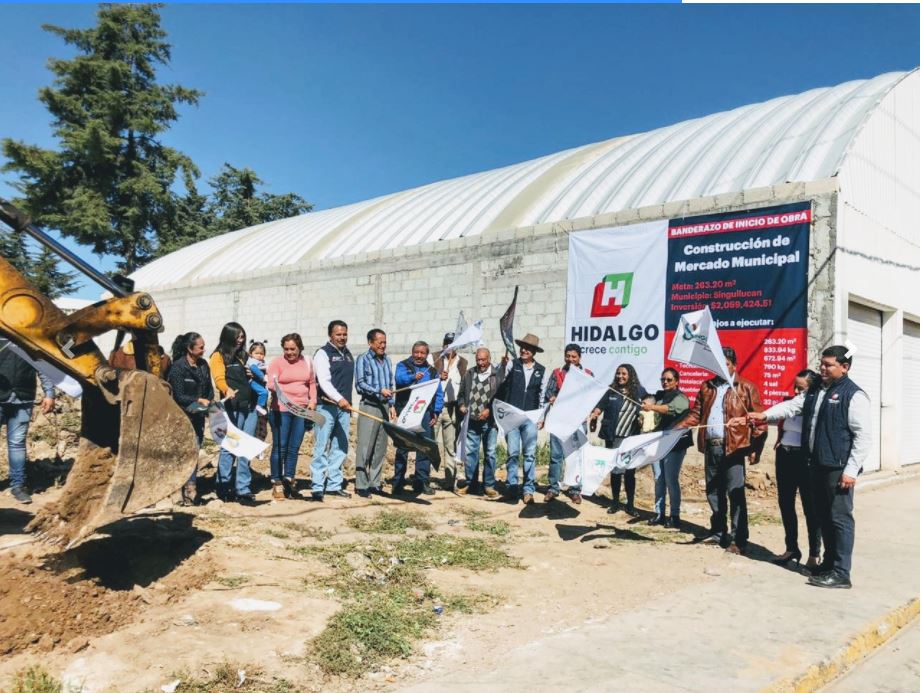 SOPOT Hidalgo construirá segunda etapa de mercado en Singuilucan 
