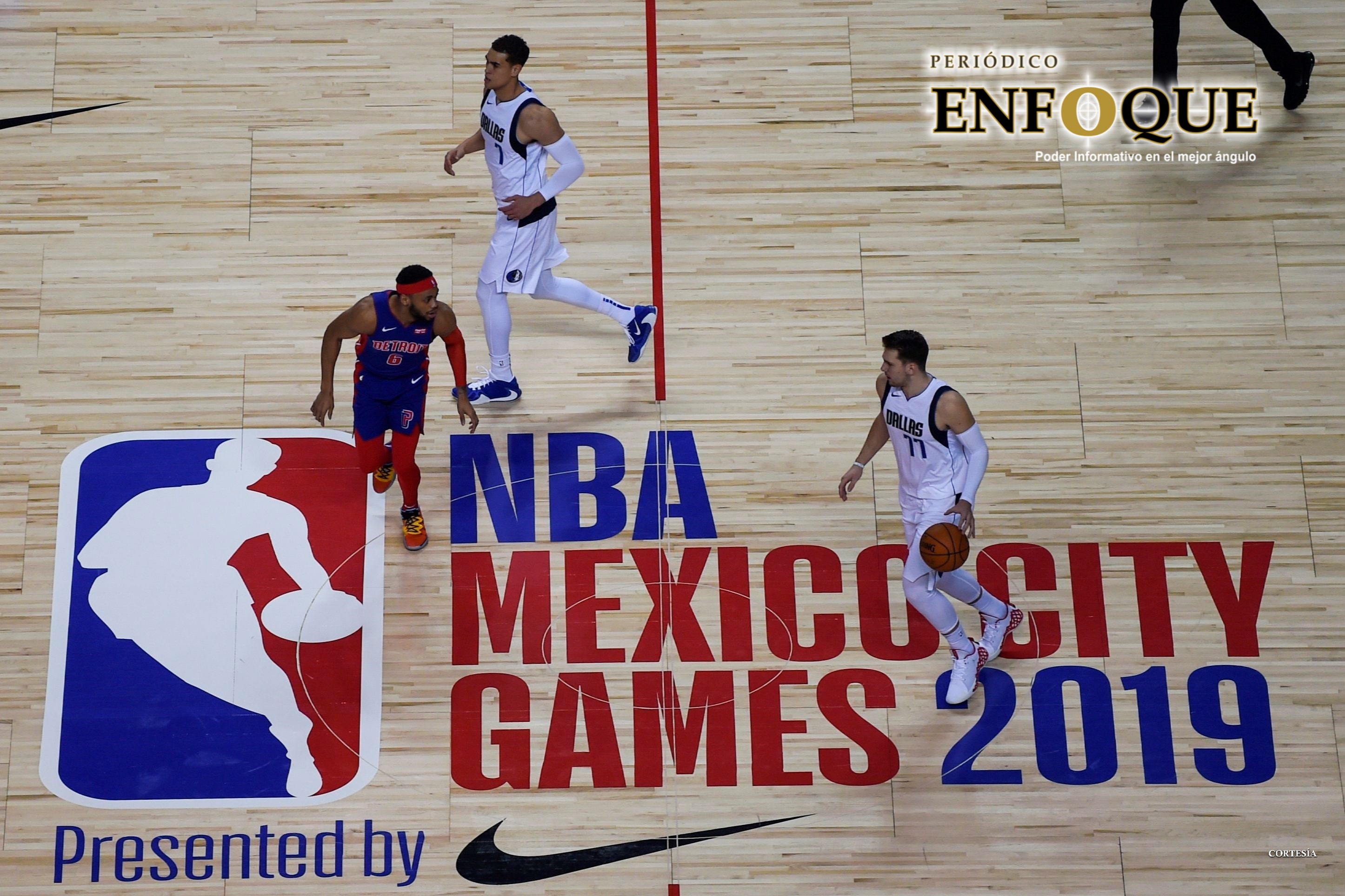 Foto: Cortesía Histórico juego de NBA en México