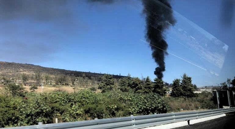Foto: Cortesía Explota ducto de Pemex en Tarímbaro, Michoacán