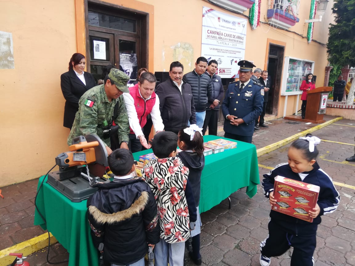 Foto: Cortesía Concluye campaña “Canje de Armas de Fuego 2019”: CESESP