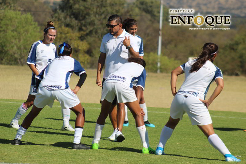 Foto: Cortesía Puebla Femenil perdió amistoso ante equipo varonil sub 15