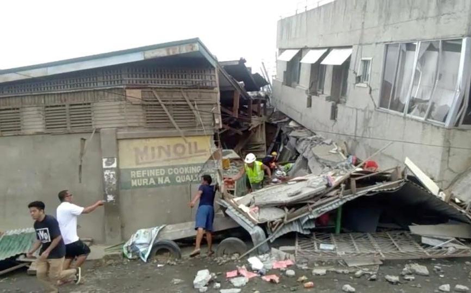 Foto: Cortesía Sismo de 6.8 en Filipinas deja un muerto y 62 heridos