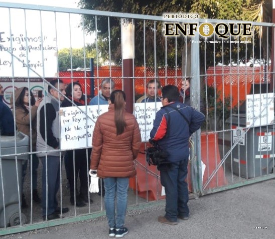 Foto: Cortesía Toman instalaciones personal administrativo del Organismo de Limpia en Puebla