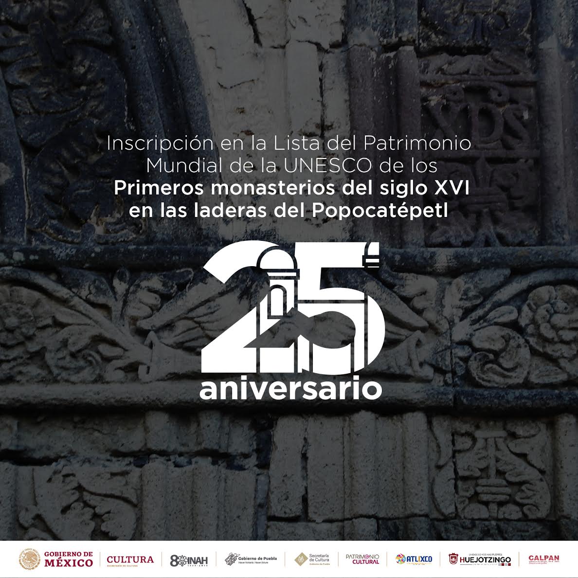 Celebra Secretaría de Cultura 25 años de primeros Monasterios en la lista de Patrimonio Mundial