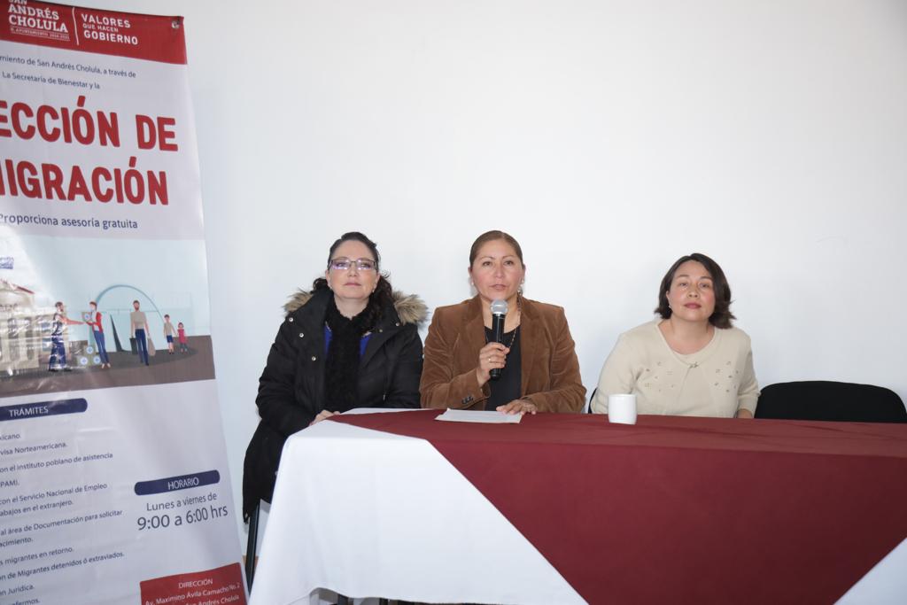 Foto: Cortesía San Andrés Cholula discute el fenómeno migratorio en el Día Internacional del Migrante