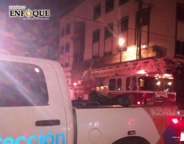 Mientras dormías, se incendió el Hotel 5 de Mayo 