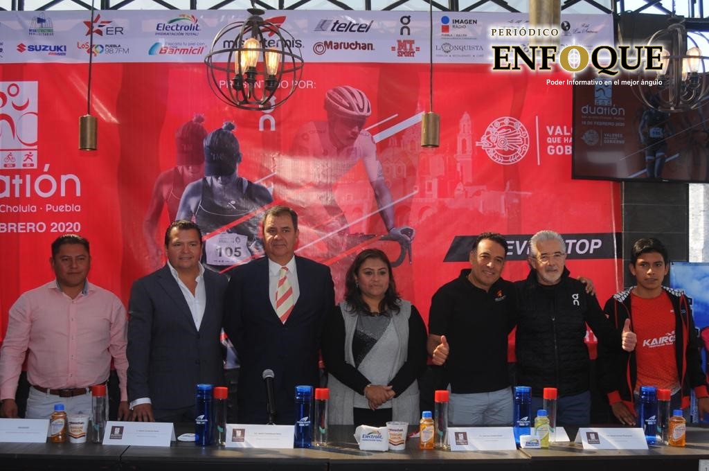 Foto: Antonio Zamora Anuncian el noveno Duatlón de San Andrés Cholula