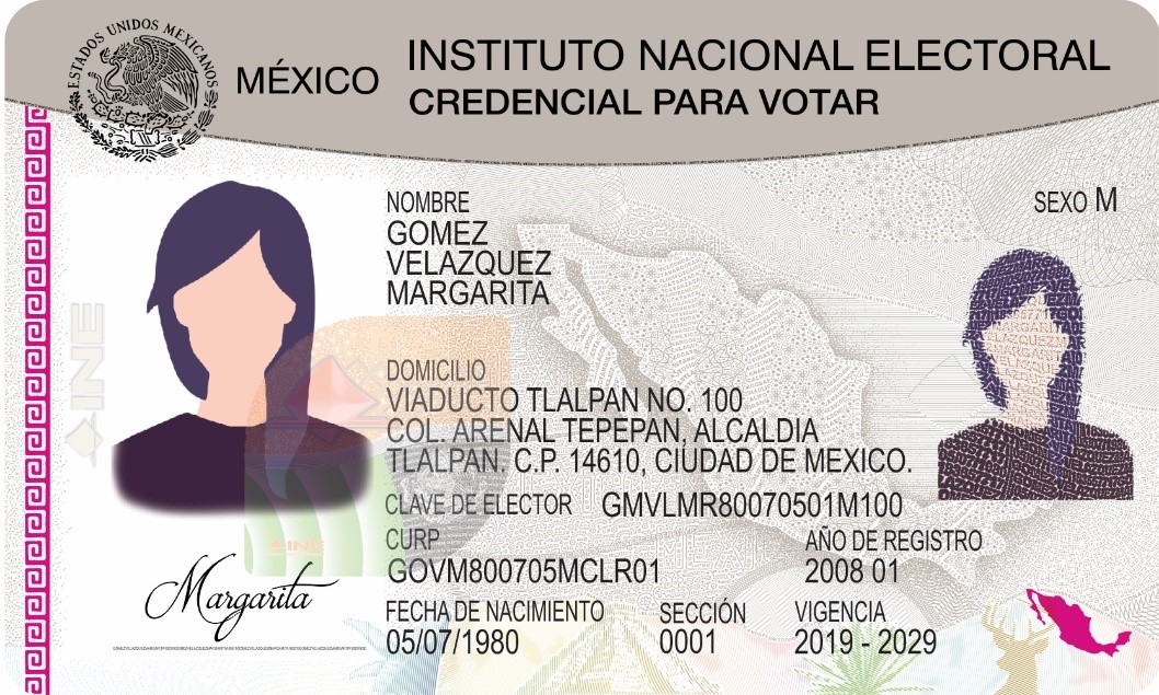 Foto: Cortesía INE incorpora a la Credencial Códigos Bidimensionales QR