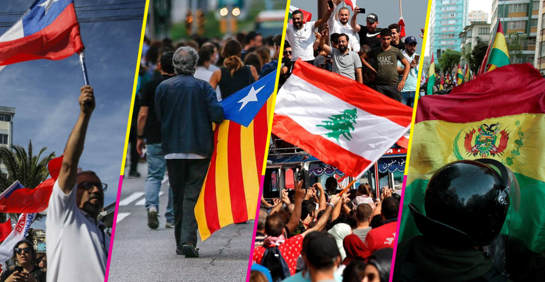 Protestas y récords de calor marcan el 2019